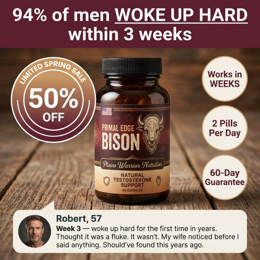 Primal American Bison Testosterone Booster