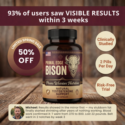 Primal American Bison | Testosterone Booster
