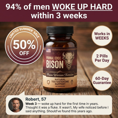 Primal American Bison Testosterone Booster