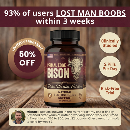 Primal American Bison - Testosterone Booster