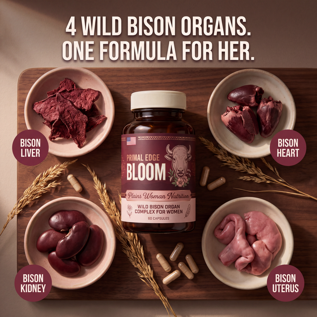 BLOOM v2 03 four wild bison organs