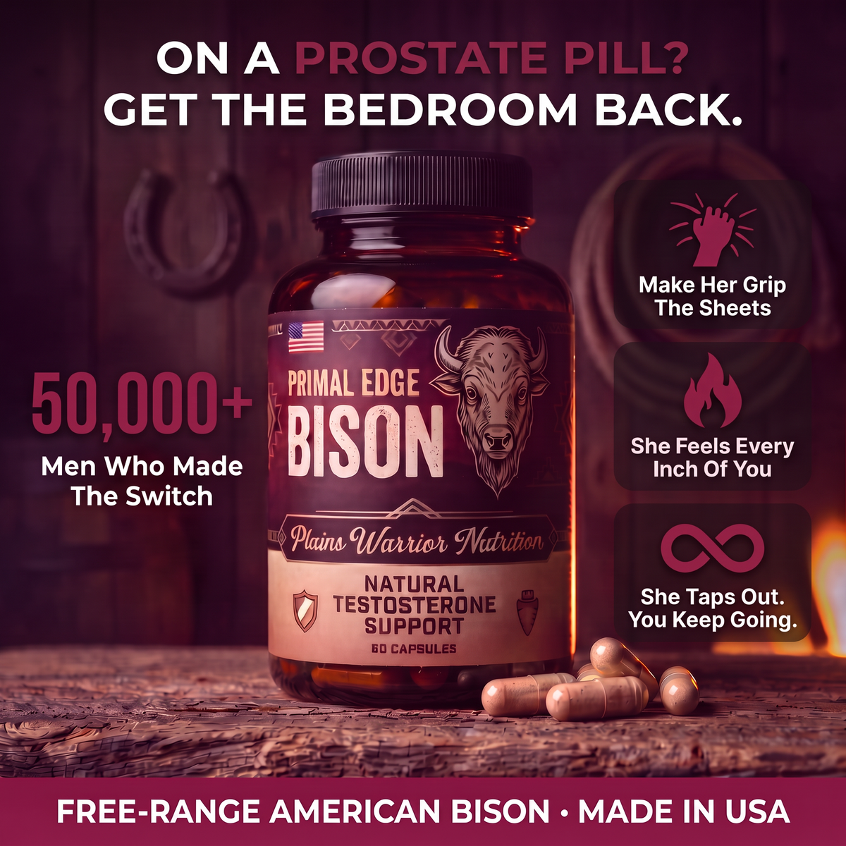 On a prostate pill? Get the bedroom back.