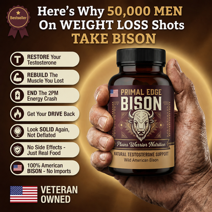 Primal American Bison | Testosterone Booster