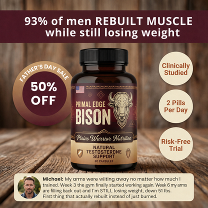 Primal American Bison | Testosterone Booster