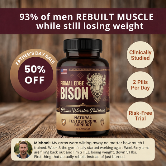Primal American Bison | Testosterone Booster