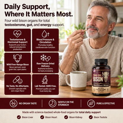 Primal American Bison | Blood Pressure Support