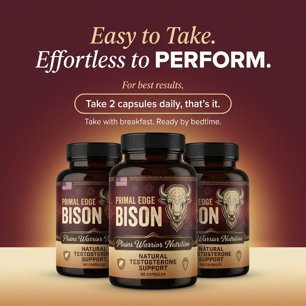 Primal American Bison | Testosterone Booster