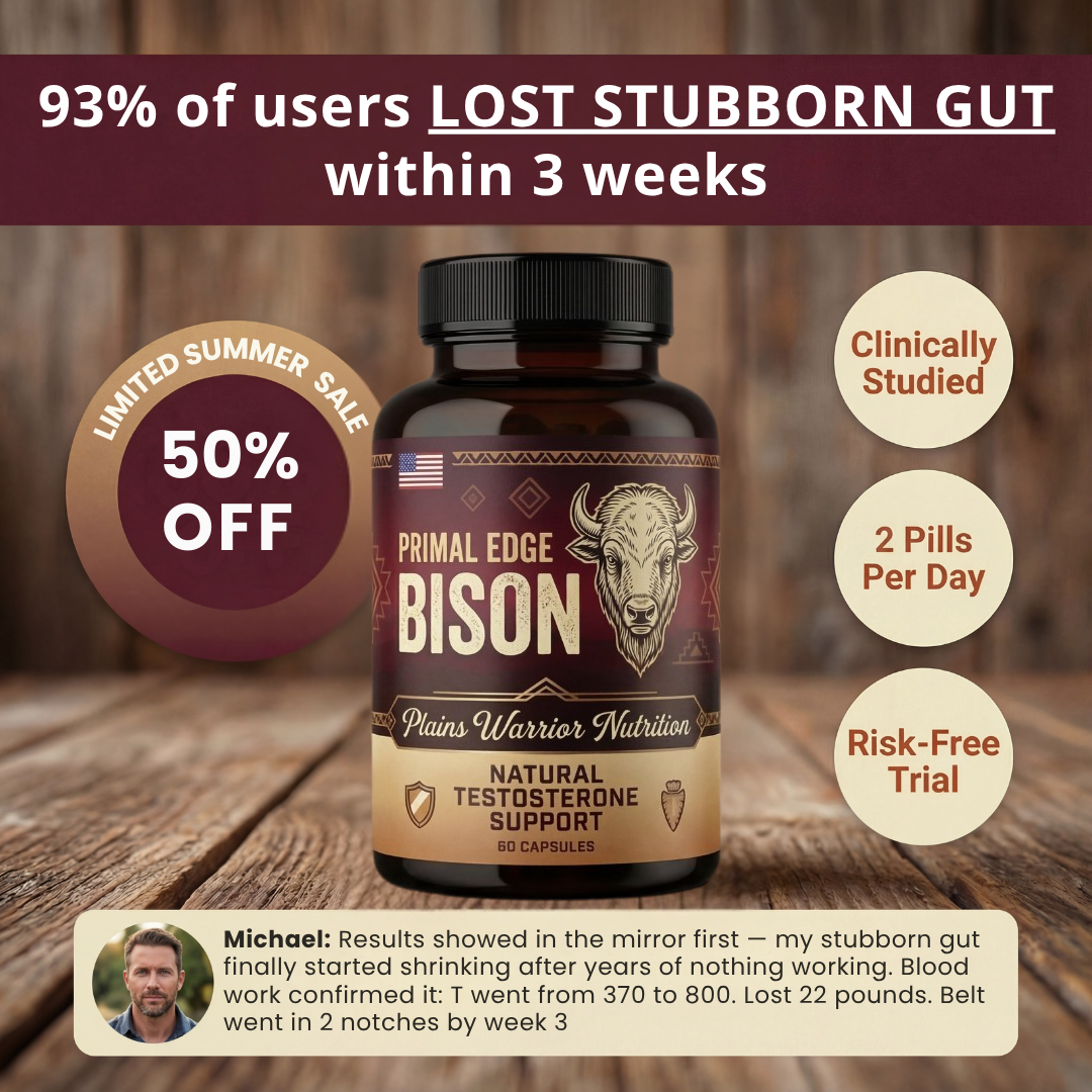 Primal American Bison - Testosterone Booster