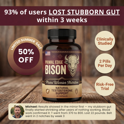 Primal American Bison - Testosterone Booster
